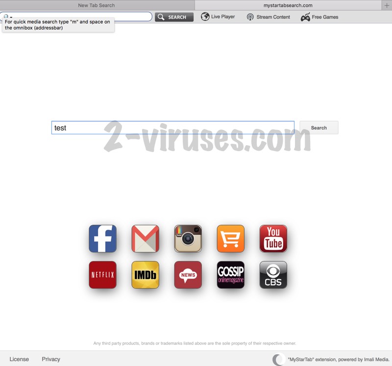 mystartabsearch virus