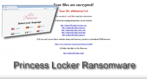 Princess Locker ransomware
