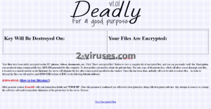 Deadly ransomware