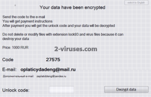 Lock93 Ransomware