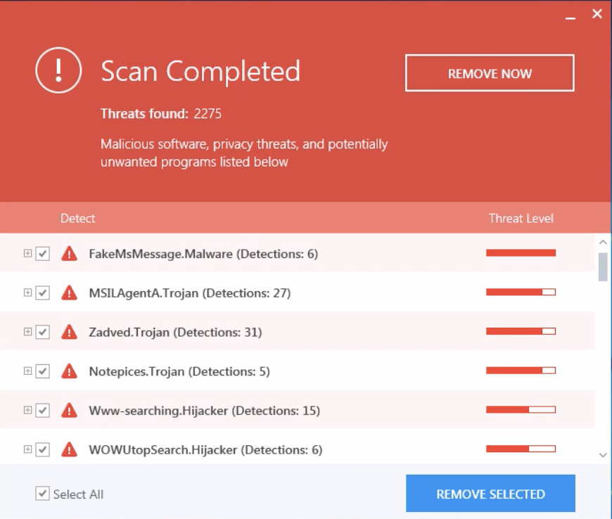 plumbyes remove virus