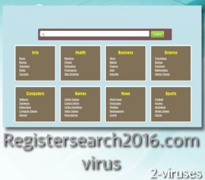 Registersearch2016.com Virus