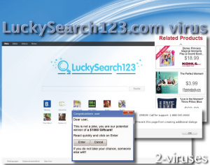 Luckysearch123.com Virus