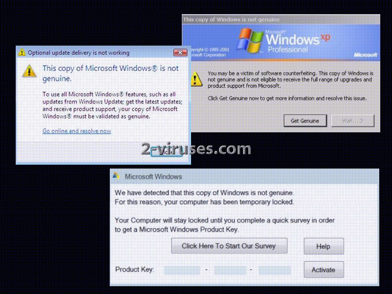 genuine microsoft software remove