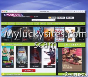 Myluckysites.com virus