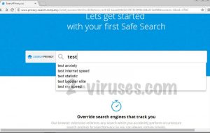 Search-privacy.net Virus