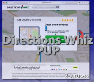 Directions Whiz PUP