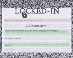 Locked-in virus