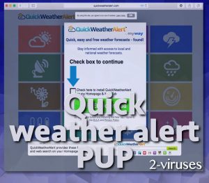 QuickWeatherAlert PUP