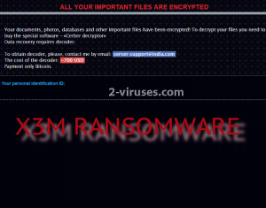 X3M ransomware
