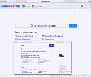 Games4Tab.com virus
