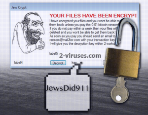 Jew Crypt ransomware