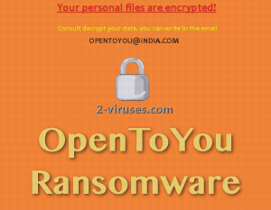 OpenToYou ransomware