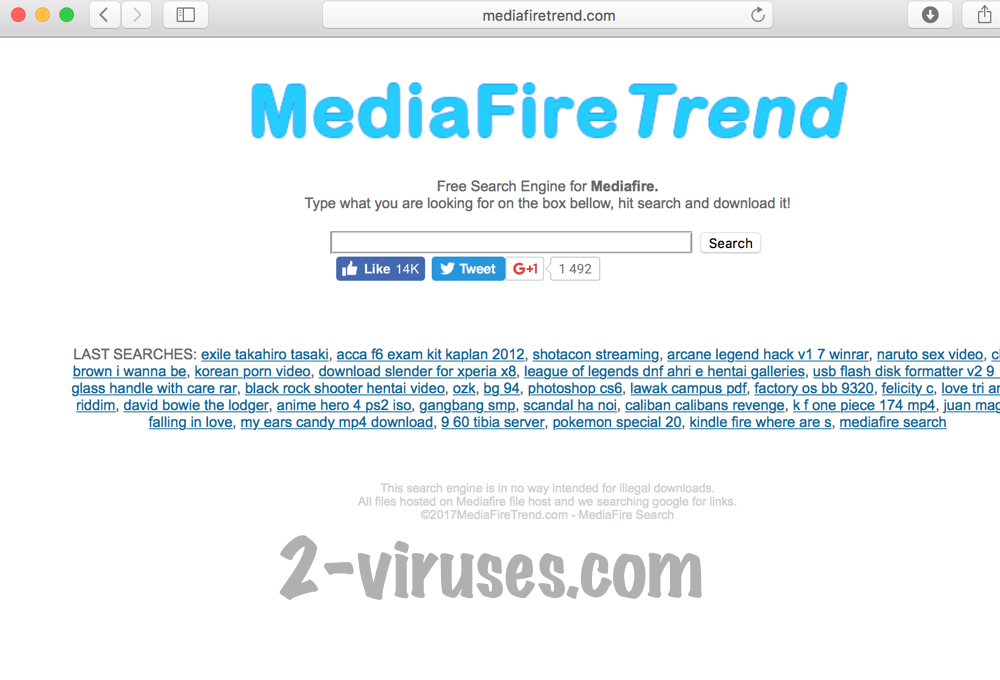 MediaFireTrend_browse_hijacker_virus_remove