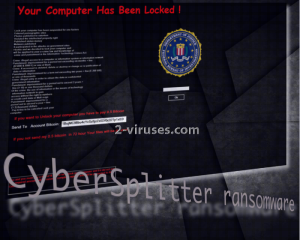 CyberSplitter ransomware