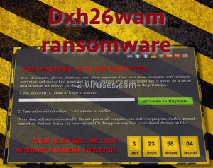 Dxh26wam ransomware