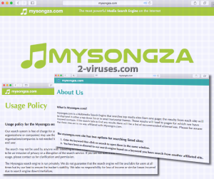 Mysongza.com virus