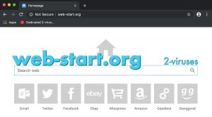 Web start org browser hijacker