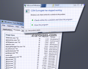 dllhost.exe *32 COM Surrogate virus