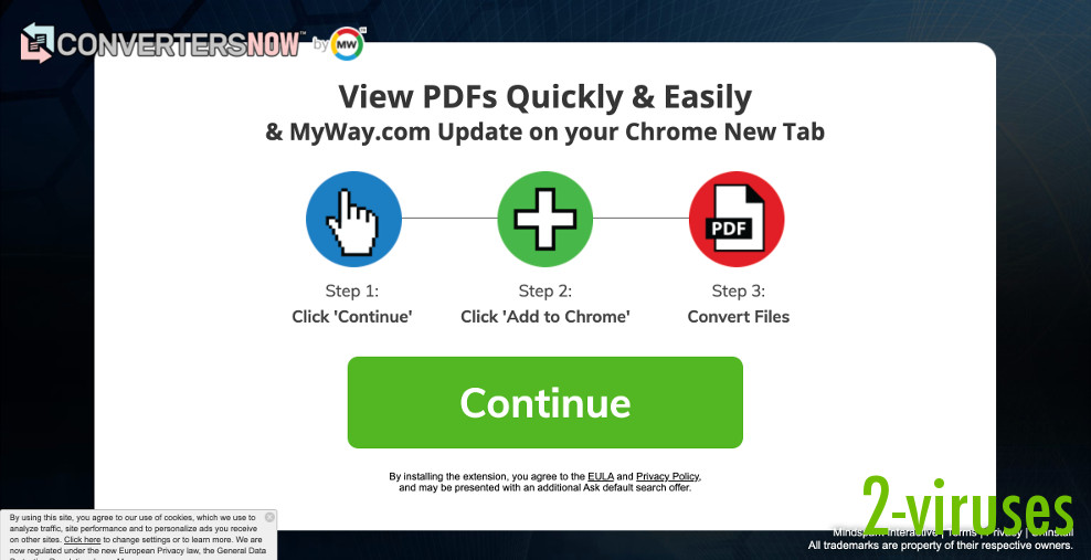 the page that presents Converters Now and links to installation