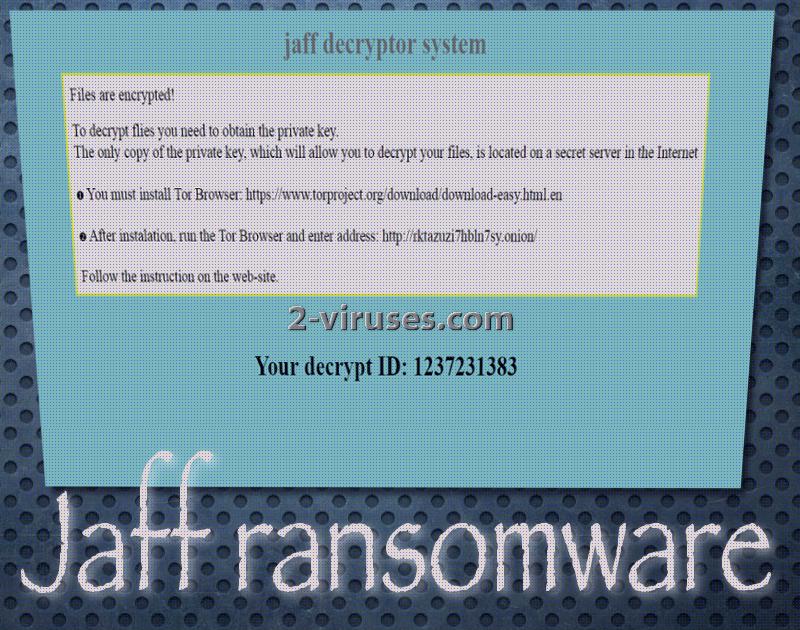 Jaff ransomware