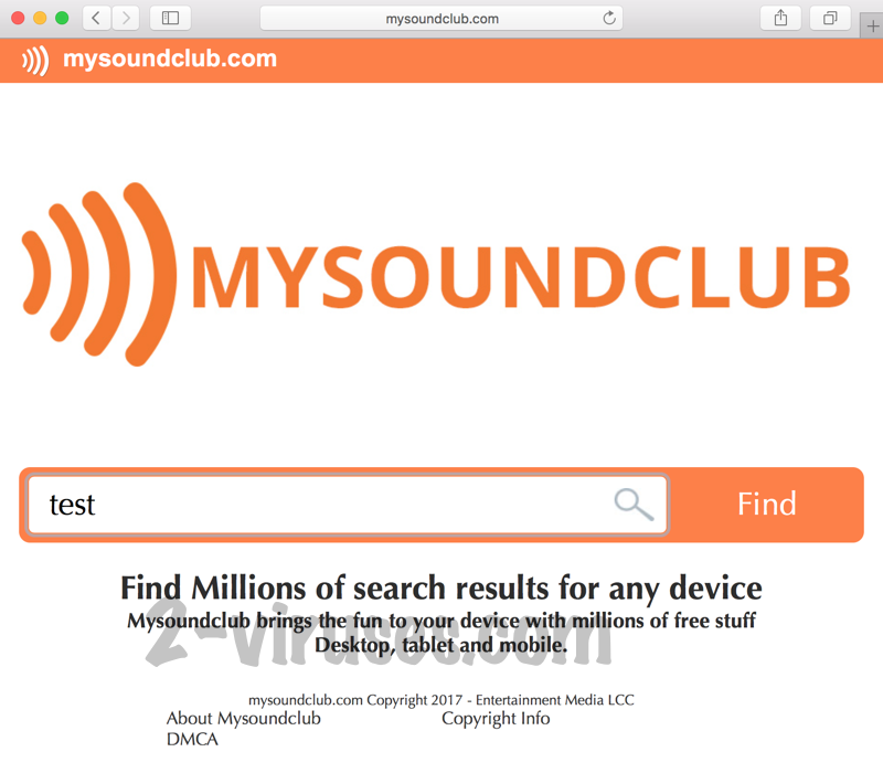 mysoundclub.com virus remove