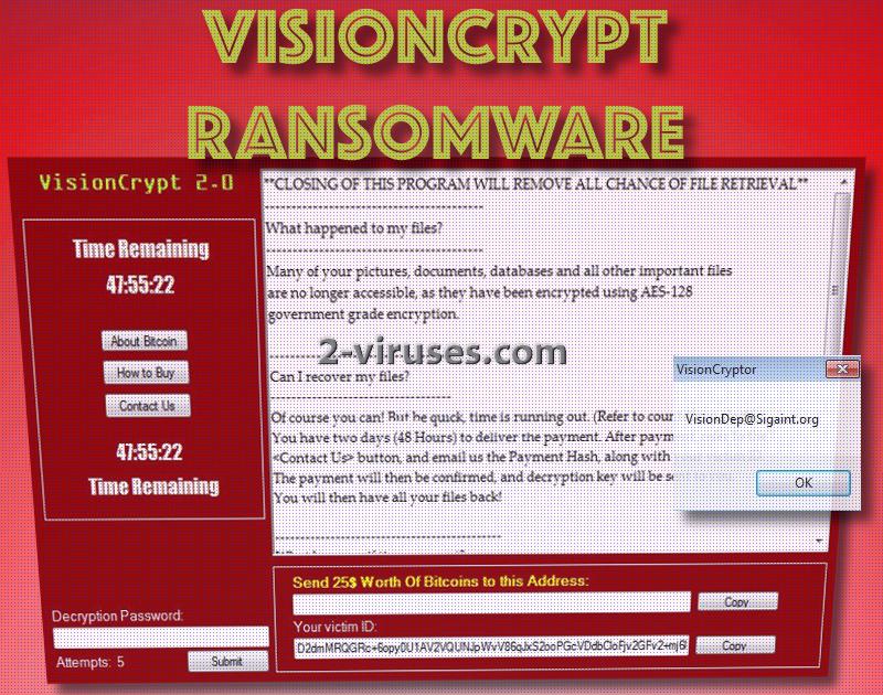 VisionCrypt ransomware