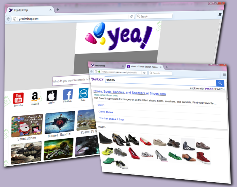 Yeadesktop.com hijacker