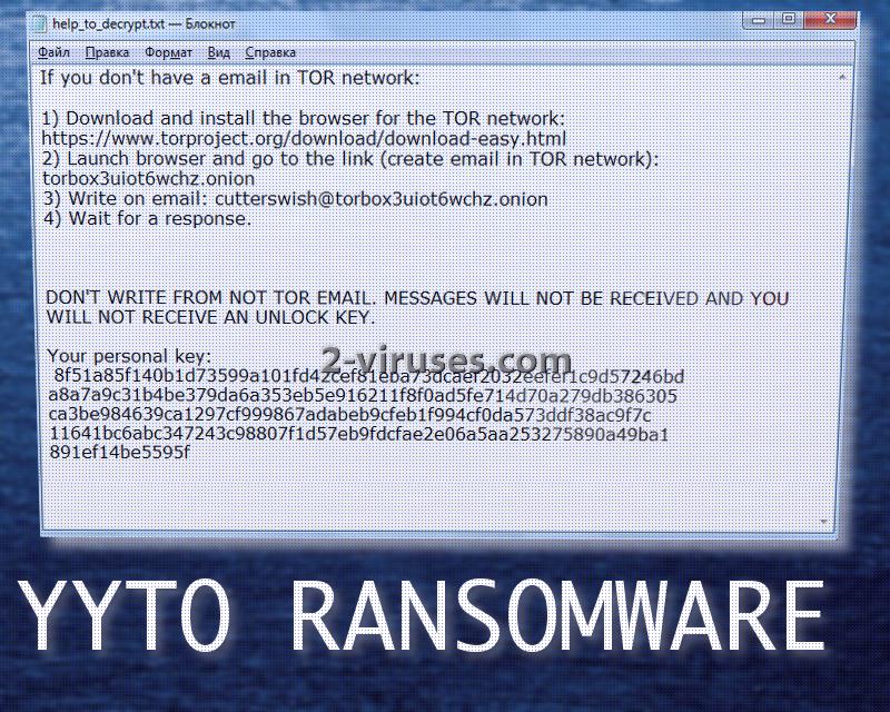 YYTO ransomware