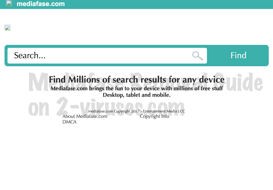 Mediafase.com virus remove