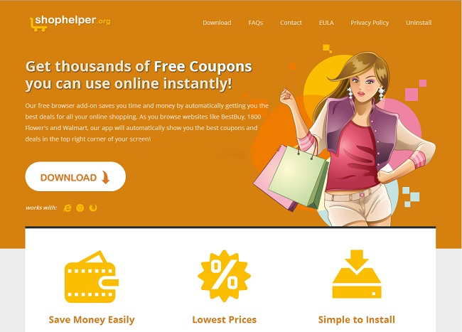 ShopHelper virus remove