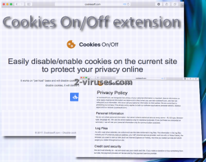 Cookies On/Off extension