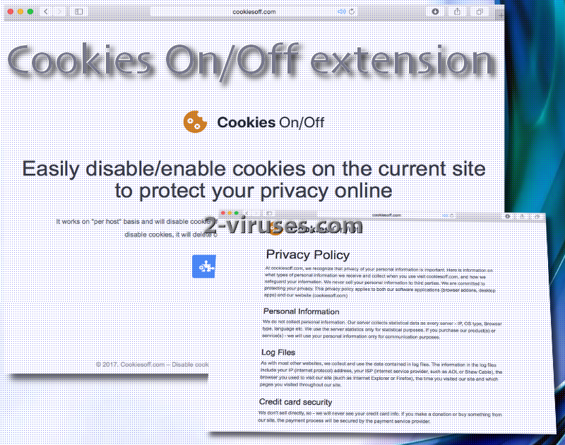 Cookie On/off extension