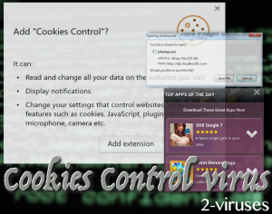 Cookies Control virus