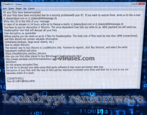 LockCrypt virus