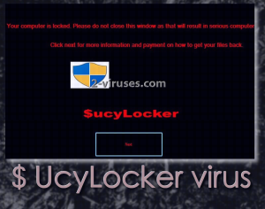 $ UcyLocker virus