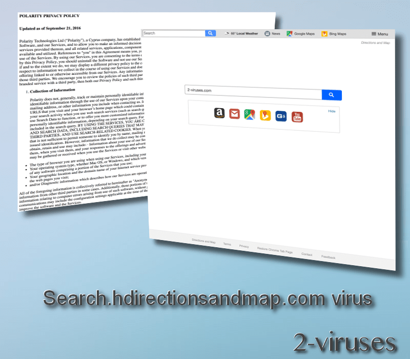 Search.hdirectionsandmap.com virus remove