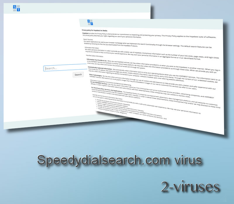 Speedydialsearch.com virus remove