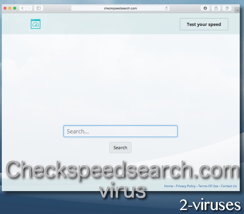 Checkspeedsearch.com hijacker