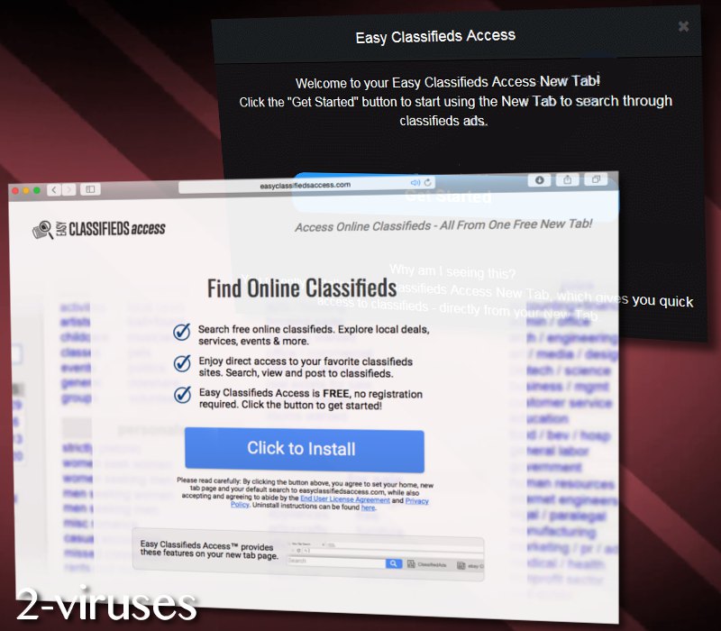 Easy Classifieds Access