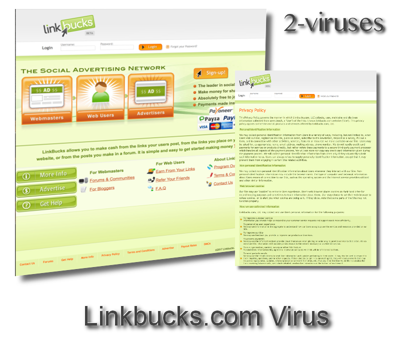 Linkbucks.com ウイルス