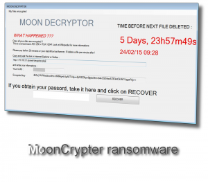 MoonCrypter ransomware