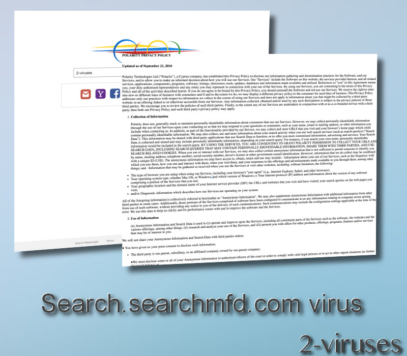 Search.searchmfd.com virus remove