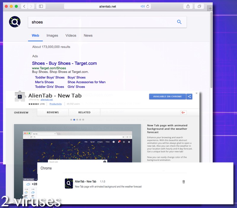 Alientab.net hijacker