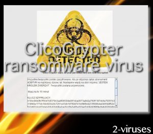 ClicoCrypter ransomware virus