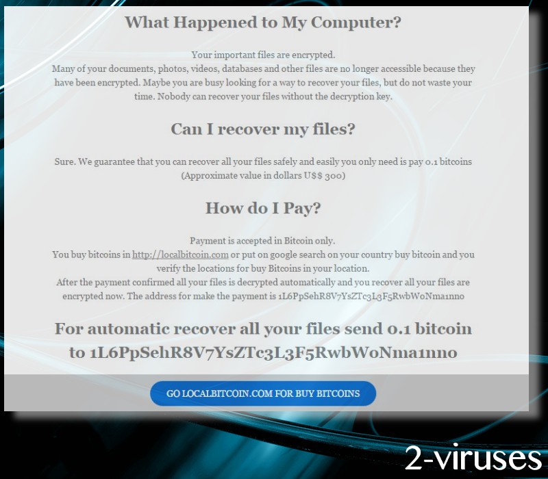 Diamond Computer Encryption ransomware