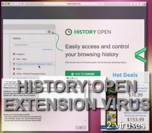 History Open extension virus