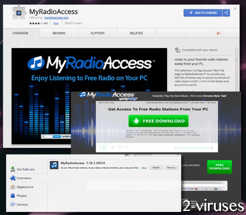 MyRadioAccess extension