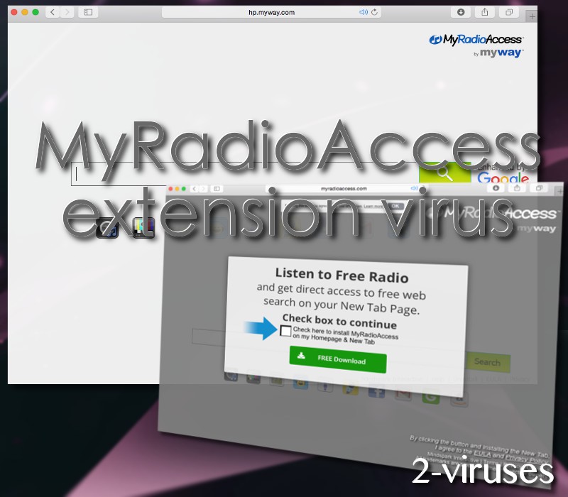 MyRadioAccess extension virus