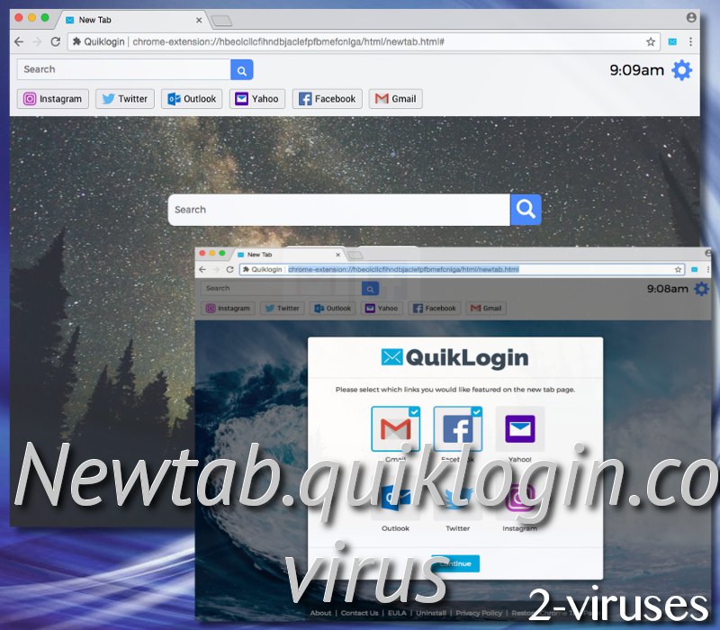 Newtab.quiklogin.co virus